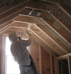 Langley VA attic spray foam insulation